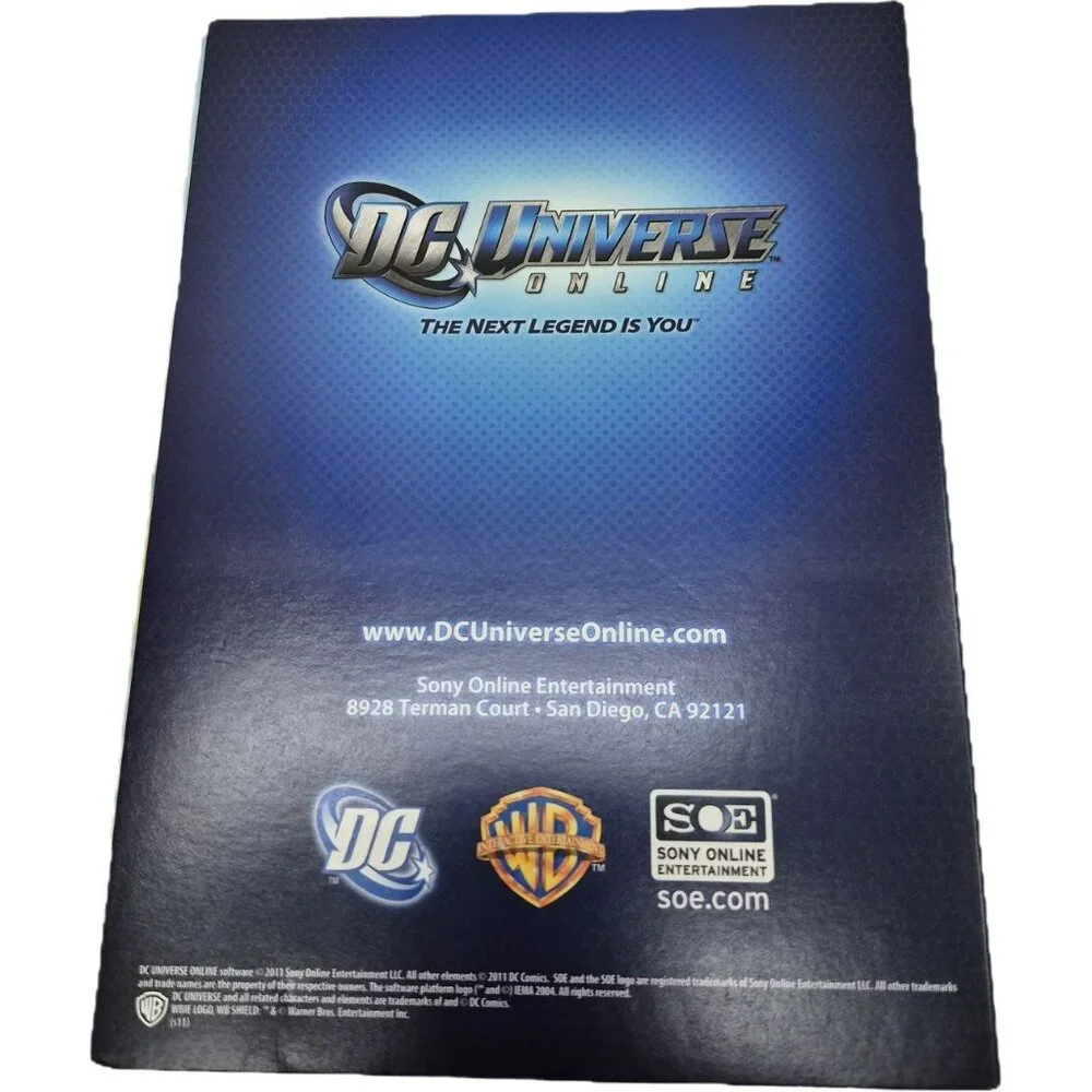Warner Brothers SOE DC Universe Online PC DVD Rom Game Rated T